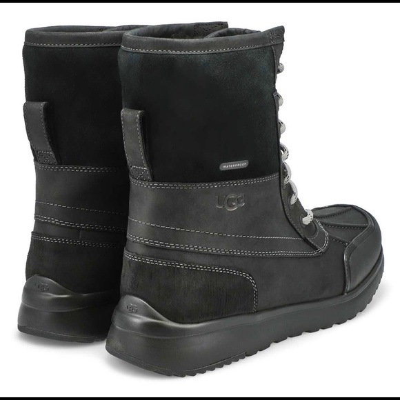 NWB UGG Black Eliasson Boot Men’s Size 11 Never Worn - Winter Boots - Picture 5 of 14